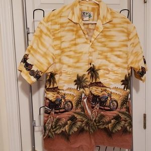 Motorcycle cycle Hawaii shirt
